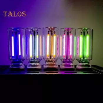 Мини USB светодиодная лампа 7 цветов RGB для автомобиля USB светодиодная внутренняя атмосфера свет умная клавиатура для ноутбука ночник для украшения дома офиса автомобиля синий