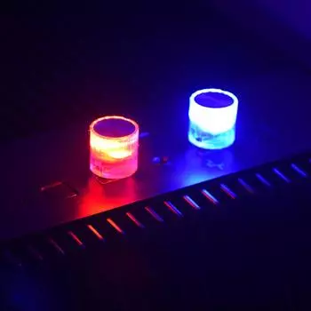 Мини-USB светодиодные атмосферные огни, декоративная лампа для вечерние, моделирование окружающей среды, автомобильная портативная Plug Play, авто интерьерная светодиодная лампа красный