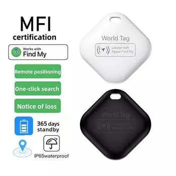 Мини-устройство слежения для Apple Find My Key Smart ITag Child Finder Pet Car GPS Lost Tracker Smart Bluetooth Tracker IOS System белый