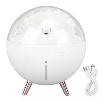 Мини-увлажнитель 260 мл, двухрежимный, тихий, работающий ночник, USB, настольный увлажнитель для спальни, офиса, автомобиля