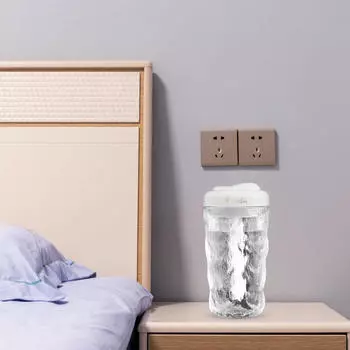 Мини-увлажнитель с автоматическим отключением, тихий, маленький для комнаты, спальни, в помещении