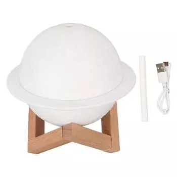 Мини-увлажнитель воздуха Planet LED Moon Lamp Diffuser Перезаряжаемый планетарный USB-увлажнитель воздуха с туманом