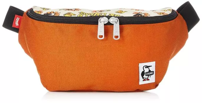 Mini Waist Bag Sweat Nylon Dancing Booby Flower [Chums] Men s CH60-3624