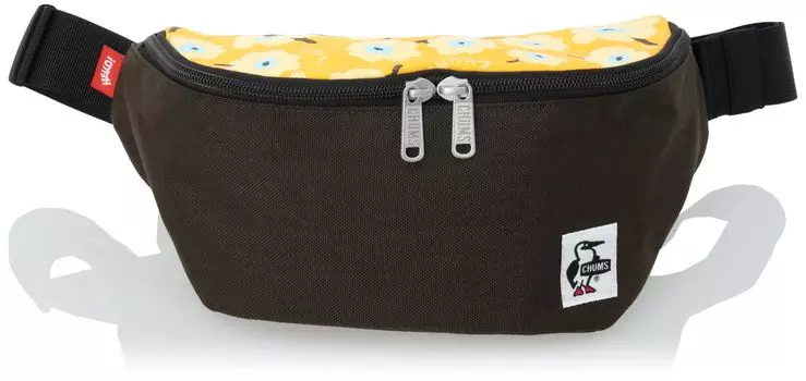 Mini Waist Bag Sweat Nylon Flower Garden [Chums] Men s CH60-3624
