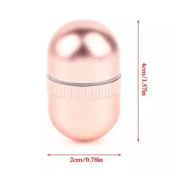 Мини-валик для поглощения масла для лица, шарик из вулканического камня, катящийся шарик для удаления масла one size