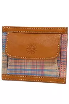 Mini Wallet Genuine Leather Blue [Dakota] Women s DA-31574-65