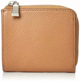 Mini Wallet Mini Wallet L Zipper Bifold Wallet Inizio 58898 Beige [FICO] Men s