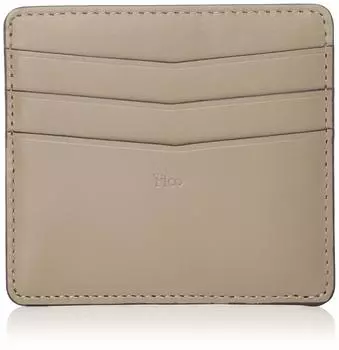 Mini Wallet with Coin Purse Money Clip Card Holder Fumosso 58915 Taupe [FICO] Men s