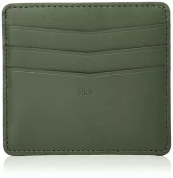 Mini Wallet with Coin Purse Money Clip Card Holder Fumosso 58915 Green [FICO] Men s
