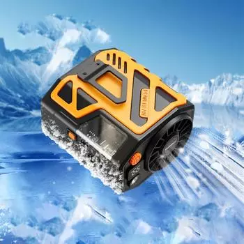 Мини-вентилятор для кемпинга, 5 скоростей, заряжаемый кондиционер, персональный вентилятор фиолетовый