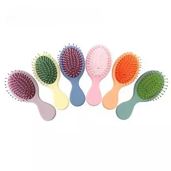 Mini Wet Brush Travel Hair Brush Suitable For Most Hair Types Hair Comb розовый