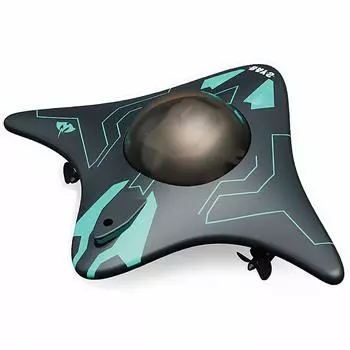 Мини-WIFI пульт дистанционного управления для лодки, управление с помощью шести каналов, подводная камера в режиме реального времени чёрный