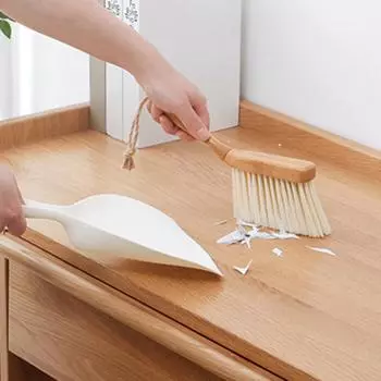 Mini With Rope Home Hanging Dust Household Cleaning Tools Broom Shovel Set Dustpan Cleaning Brush Broom Shovel Set