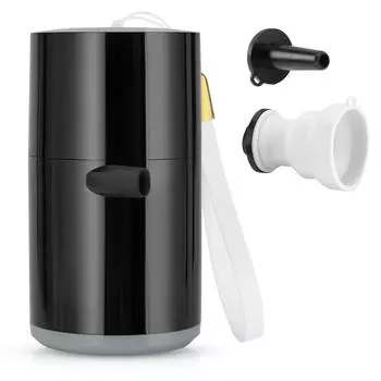 Мини-воздушный насос с подсветкой, перезаряжаемый воздушный насос емкостью 1400 мАч, беспроводной электрический накачивающий насос для воздуха белый