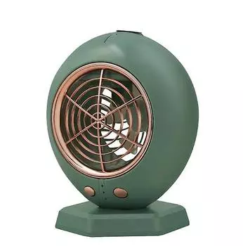 Мини-воздушный охладитель, небольшой распылительный вентилятор с водяным охлаждением, домашний офис, портативный счетчик воды для очистки в общежитии, настольный USB-вентилятор зелёный