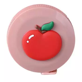 Мини выдвижная рулетка 150 см, милый цветочный дизайн с клубникой, швейная линейка для дома, рукоделия и активного отдыха C