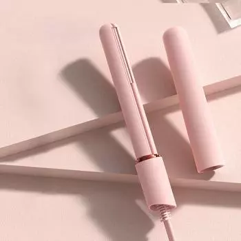 Мини-выпрямитель для волос Minhuang для женщин: Выпрямление и завивка волос синий