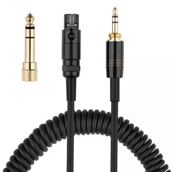 Мини XLR 3-контактный сменный пружинный удлинитель для наушников AKG K141 K171 K175 K181 K240 K240S K271 K271s MKII