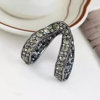 Мини-заколка для волос для женщин, маленькая, не спадающая металлическая, высокая, конский хвост, когти, головной убор, аксессуары для волос