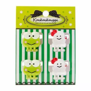 Мини-заколка для волос Sanrio Kerokero Keroppi 976261