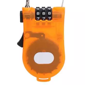 Мини-замок с паролем и защитой от кражи, водонепроницаемый выдвижной замок для шлема мотоцикла для шкафов