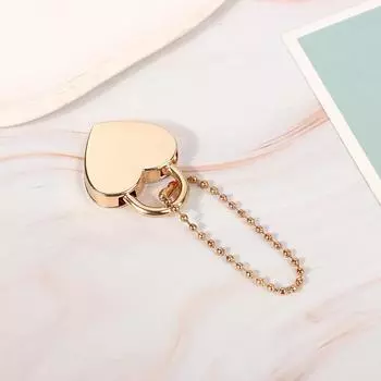 Мини-замок в форме сердца в старинном стиле, винтажный замок, золотой, милый дневник, замки с ключом, свадебные украшения золотой