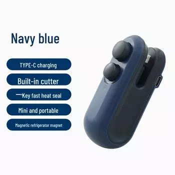 Мини-запайщик двойного назначения: Простое кнопочное управление, Предотвращает травмы рук, Идеально для сохранения закусок