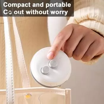 Мини-запайщик пакетов с резаком, перезаряжаемая машина для запечатывания закусок, портативный вакуумный запайщик для пищевых продуктов с термосваркой для пластиковых пакетов, пакетов для закусок белый