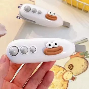 Мини-запайщик пакетов с резаком, перезаряжаемая термосварочная машина, магнитный запайщик