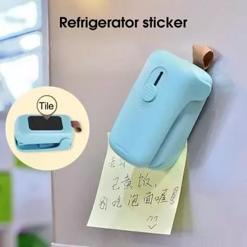 Мини-запайщик пакетов с термосваркой и резаком, портативный, 2 в 1 зелёный