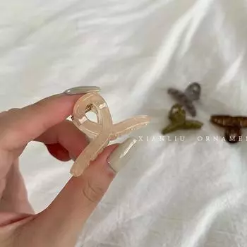 Мини Зажим-краб для волос Барретт Банан для волос Заколка для волос Женская Пряжка для волос Краб Маленькие заколки для волос для женщины Японские аксессуары для волос