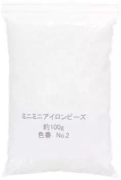 Мини-железные бусины So Yu Mini, белые, 100 г, цвет 02, MB-500