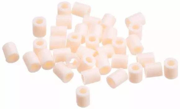 Мини-железные бусины So Yu Mini, бледно-оранжевые, 100 г, цвет 08, MB-500