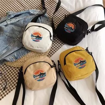 Мини-женская сумка, парусиновые сумки, маленькие тканевые сумки через плечо для дам, кошелек, сумка для телефона хаки