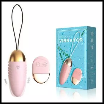 Мини-женский беспроводной пульт дистанционного управления, 10 скоростей, вибрирующее яйцо, стимулятор клитора, вагинальный массажный шарик A
