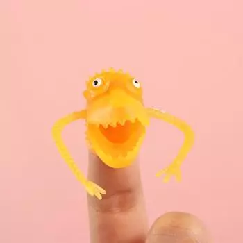 Мини-животные Детские подарки Игрушки Кукольные пальчиковые куклы Испуганные динозавры Пальчиковые куклы Ручные куклы send by random