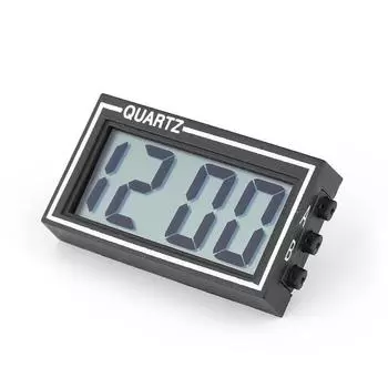 Мини-ЖК-цифровой экран, большой дисплей, автоматическое использование автомобиля, время, дата, календарь, часы