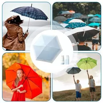 Мини-зонты для путешествий от дождя и солнца, компактные всепогодные зонты для использования на открытом воздухе
