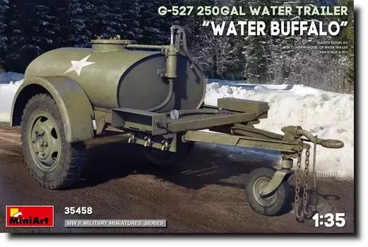 Miniart 250-галлонный прицеп для воды Water Buffalo пластиковая модель MA35458 1/35 G-527
