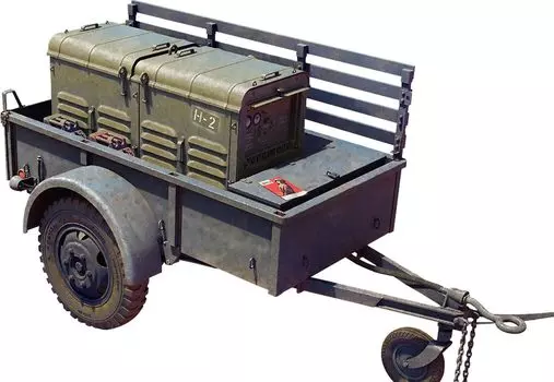 Miniart American Trailer Power Unit Set Пластиковая модель MA35426 1/35 K-52 PE-95