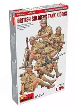 Miniart British Army Tank Crew 5 предметов оружия с оборудованием Пластиковая модель MA35299 1/35