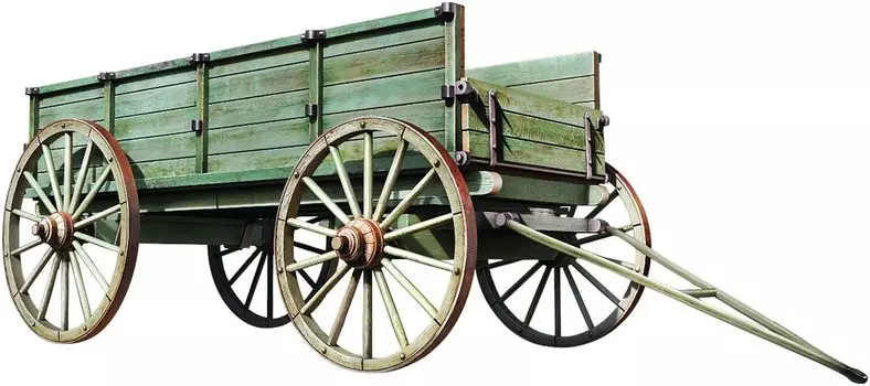 Miniart European Farm Cart Plastic Model MA35642 1/35