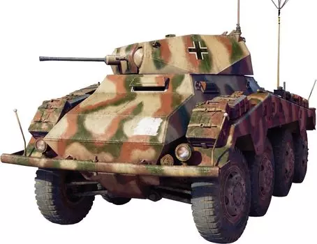 Miniart немецкий бронированный автомобиль Lux Turret Equiped Interior Kit Пластиковая модель MA35416 1/35 Sd.Kfz.234/2