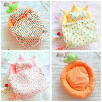 Миниатюра 1:12 кукол прекрасный спальный мешок мебель игрушка плюшевая кукла постельное белье ролевые игры игрушки pineapple