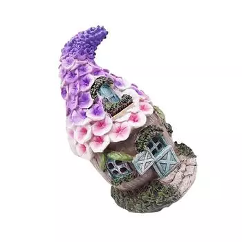 Miniature House Decor LED Replacement Decorative Solar Powered Garden Park Patio Indoor Outdoor Ornament Decoration