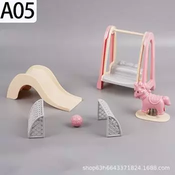 Miniature Mini Furniture Play House Doll House Simulation Scene Small Ornament Living Room Table And Chairs Kitchen Washing Machine Set