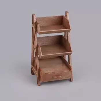 Miniature Mini Seafood Shelf Small Model Play House Toy Mini Simulation Scene Doll House Food Play Ornament