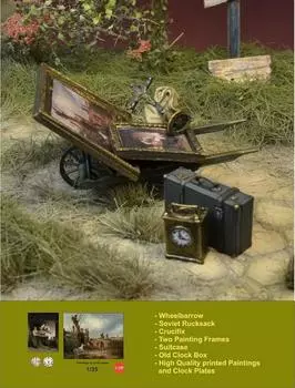 Miniatures World War II Diorama Accessories War Loot Set Resin Kit DD35169 D-Day 1/35
