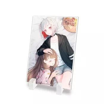 Миниатюрная акриловая тарелка «Школьный идол» KADOKAWA no Sora Academy Tsuzuri Ji 120 x 80 мм, акрил «Hasu Girls Club» и прибл.