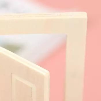 Миниатюрная деревянная дверь для интерьера кукольного домика в масштабе 1/12, аксессуары для мебели своими руками One Size